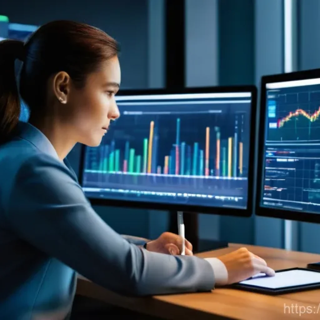 스포츠 경기 분석 방법 - **Prompt:** A professional sports data analyst, a person of any gender, in a modern, clean workspace...