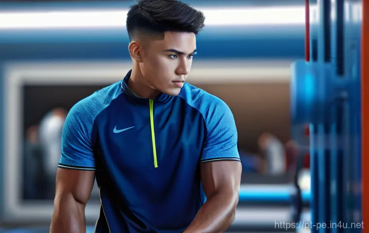 스포츠 코칭 기본 이론 - Prompt 1: Technological Athlete in Training**