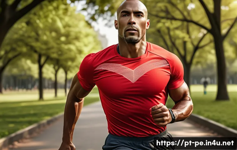 운동 시 혈압 반응 - A detailed anatomical illustration of the human cardiovascular system during exercise, showing a mus...